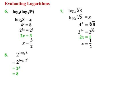 Ppt Logarithms Powerpoint Presentation Free Download Id4209923