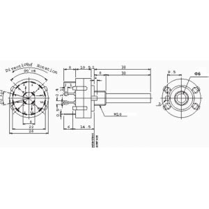 Prze Cznik Obrotowy Pcb Pozycje Obwody