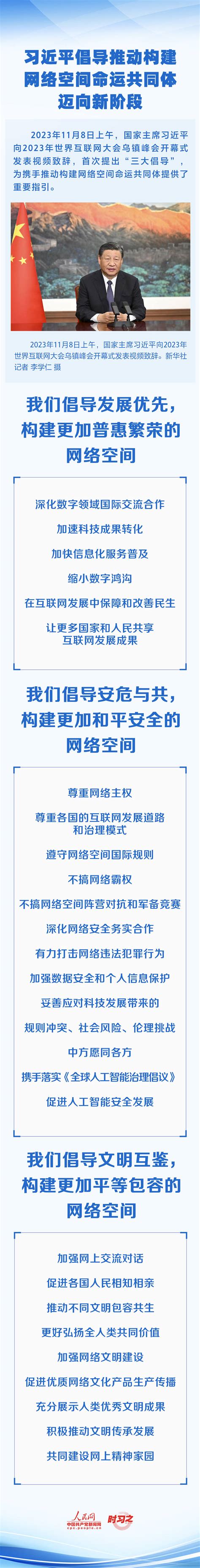 时习之丨习近平倡导推动构建网络空间命运共同体迈向新阶段 彭晓玲 设计 新华社