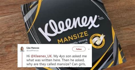 After Over 60 Years Kleenex Is Finally Changing The Name Of Man Size