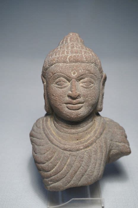 Gandhara Grès Buste de Bouddha 16108 cm Catawiki