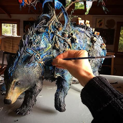 Surreal Animal Sculptures By Mixed Media Artist Ellen Jewett