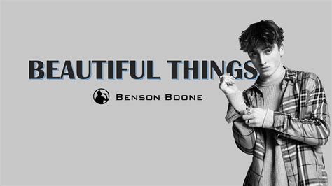 Benson Boone Beautiful Things Lyrics And Translate Bahasa Youtube