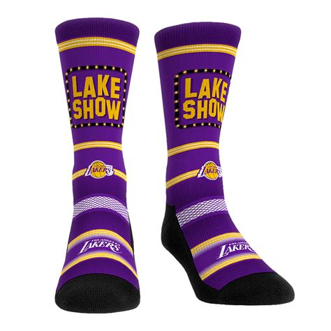 Los Angeles Lakers Socks Franchise Socks Nba Socks Rock Em Socks