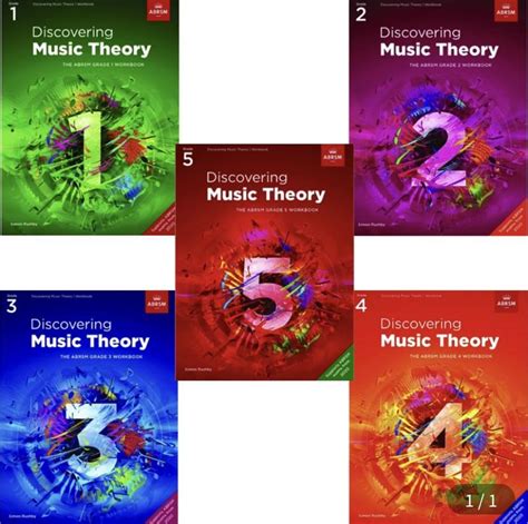 Package Discovering Music Theory The Abrsm Grade 1 Grade 5 Workbook 興趣及遊戲 音樂樂器 And 配件 音樂與