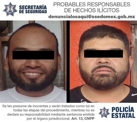 Elementos de la Secretaría de Seguridad detienen a dos hombres por su