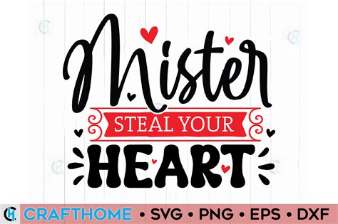 Mister Steal Your Heart Graphic By Crafthome Creative Fabrica