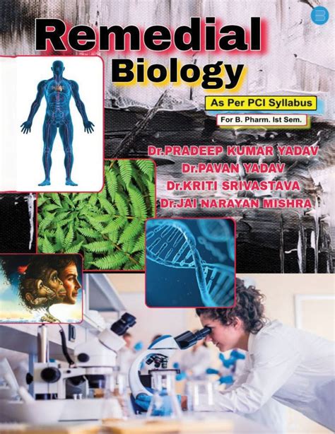 Remedial Biology As Per P C I Syllabus For B Pharma 1st Semester