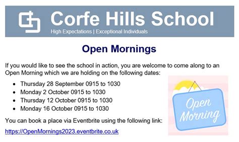 Corfe Hills School Home