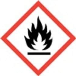 Hcl Labels Flame Pictogram Ghs Symbol X Adhesive Vinyl Pack Of