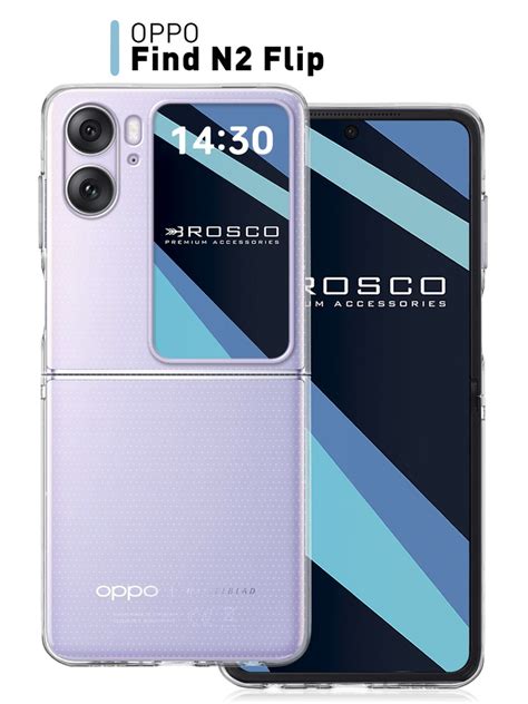 Чехол для OPPO Find N2 Flip (Оппо Файнд Н2 Флип), из поликарбоната ...