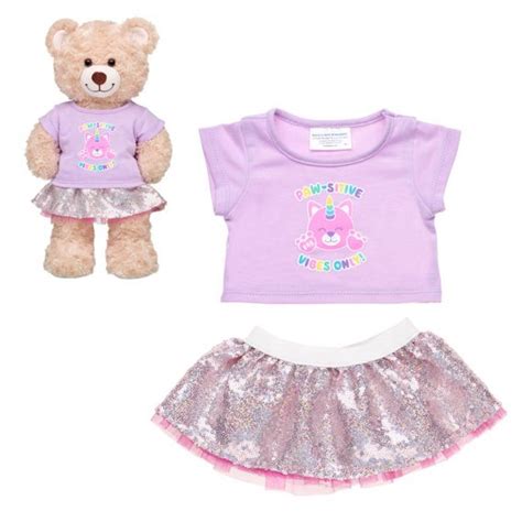 SET FALDA MAS POLERA VIBES BUILD A BEAR Jugueterías Ansaldo