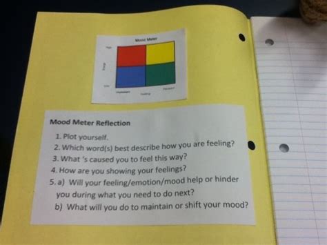 Ruler Approach Journal To Identify And Shift Feelings Social Emotional Learning Classroom