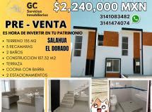 Casas En El Dorado Con Terraza Y Recamaras Provincia De Colima