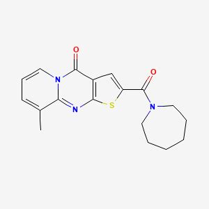 2 Azepane 1 Carbonyl 9 Methyl 4H Pyrido 1 2 A Thieno 2 3 D Pyrimidin