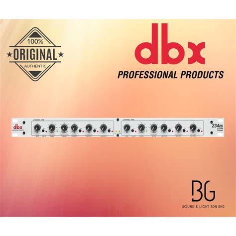 Dbx Dbx Xs Stereo Way Mono Way Crossover With Xlr Connectors