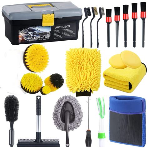 Kit Lavage Voiture 23pcs TECH ACCESS DAKAR