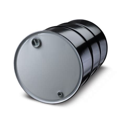 Chemicals Mild Steel Black Metal Barrel For Industrial Capacity 250