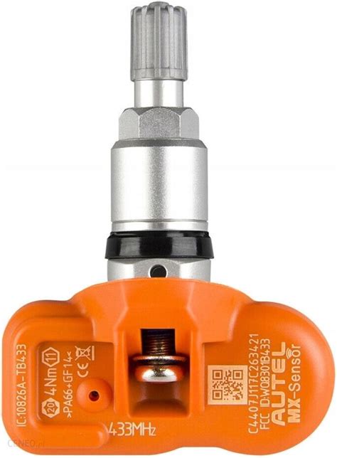 Autel Czujnik Tpms Mx Sensor Mhz Metal Rubka Tpms Opinie I