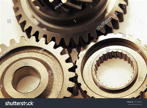 Metal Cog Gears Joining Together Stock Photo 181544972 Shutterstock