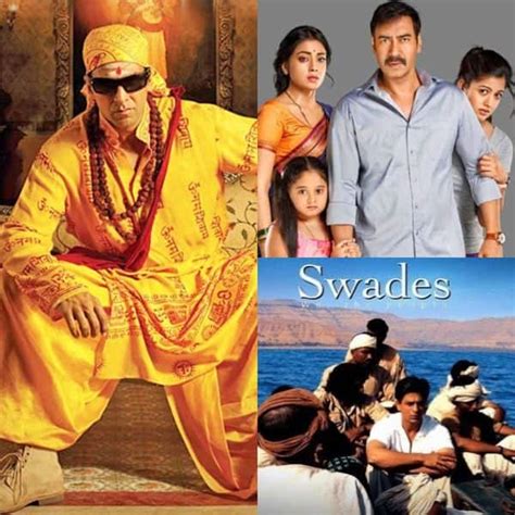 From Drishyam Bhool Bhulaiyaa To Swadesh Bollywood Remakes Of