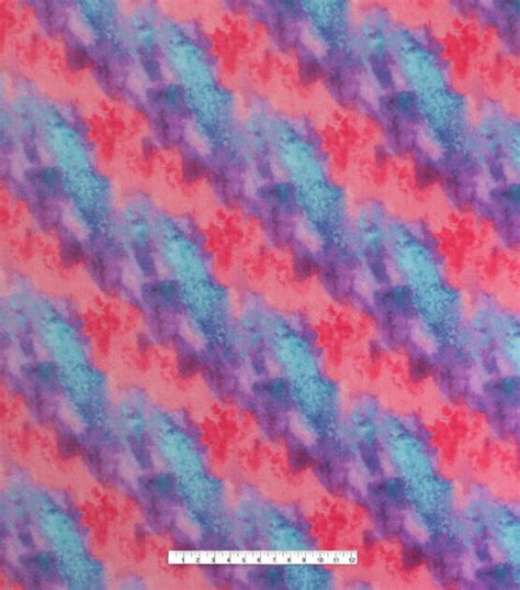 Cotton Candy Tie Dye Anti Pill Fleece Fabric Joann