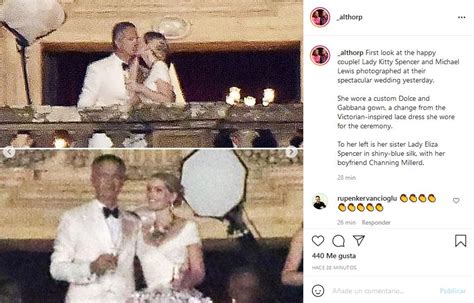 Kitty Spencer sobrina de la princesa Diana se casó en Roma con