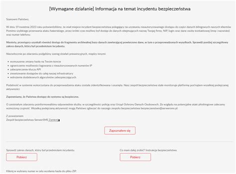Zhackowano Popularn Polsk Bramk Sms Kolejne Firmy Zg Aszaj Incydent