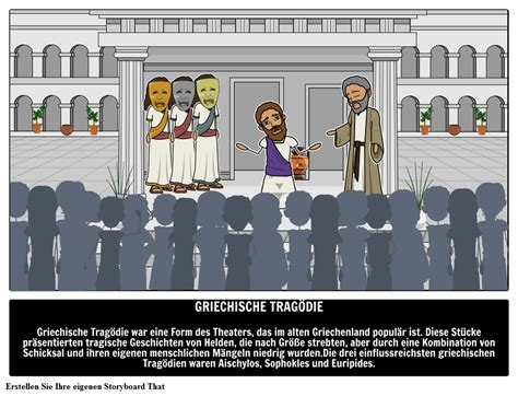 Griechische Tragödie Literarische Genres mit StoryboardThat