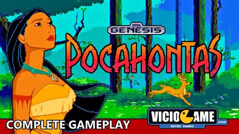 Pocahontas Mega Drive Complete Gameplay YouTube