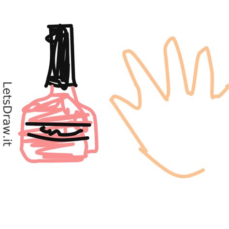 How To Draw Nail Polish Xztmqeac Png Letsdrawit