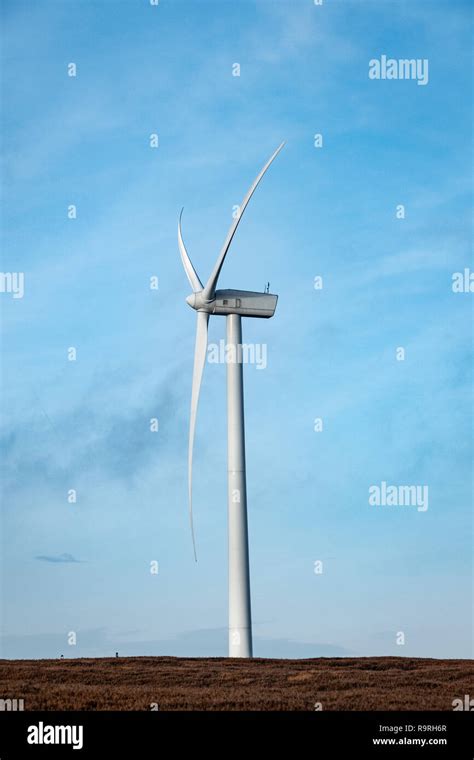 Wind Turbine Ovenden Windfarm Halifax Hi Res Stock Photography And