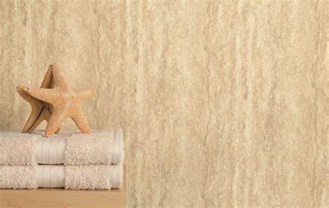 Ancona Travertine PVC Shower Panel Available From Rearo Laminates