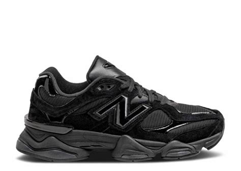 New Balance 9060 Triple Black Patent U9060ZBO Sutore