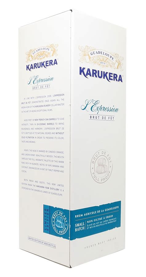 Rhum Agricole Pur Jus De Canne Karukera L Expression Brut De F T