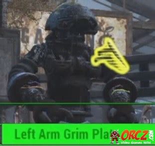 Fallout Left Arm Grim Plate Orcz The Video Games Wiki