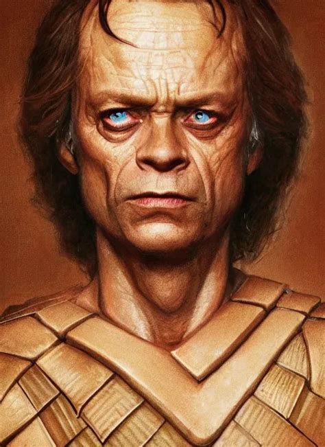 Upper Body Portrait Of Brad Dourif As Mentat Piter De Stable