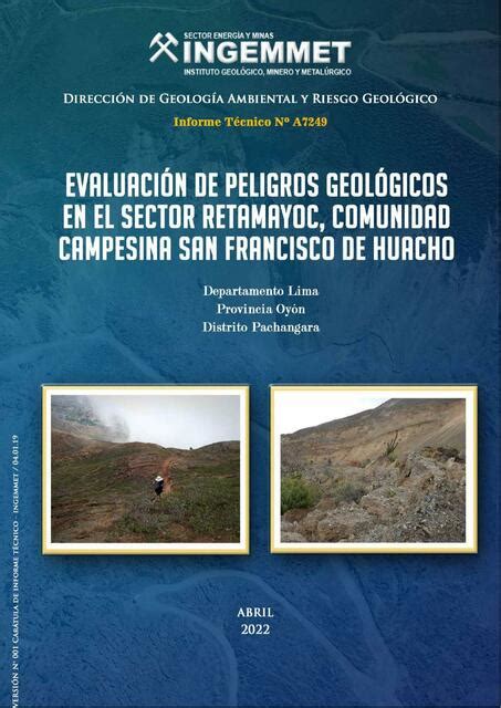 Evaluación de Peligros Geológicos Tatiana Peraldo uDocz