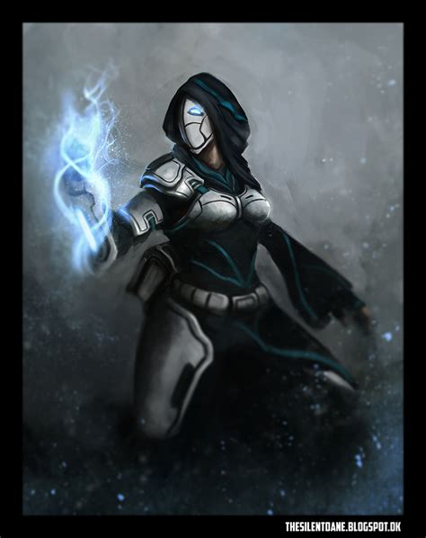 Sci Fi Ice Mage By Thesilentdane On Newgrounds