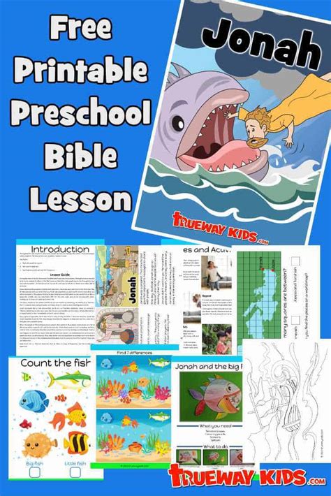 Jonah - Bible Lesson for kids - Trueway Kids