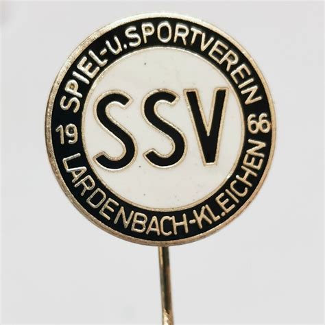 Fussball Anstecknadel SSV Lardenbach Klein Eichen 1966 FV Hessen Krei