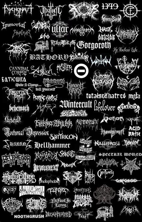 Metal bands – Artofit