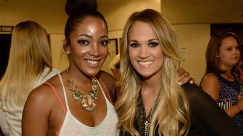 Mickey Guyton Shares Sweet Motherhood Story About Carrie Underwood Hello