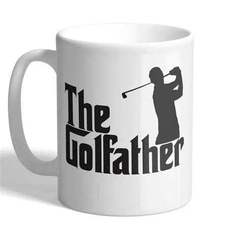 The Golfather Golf Dad Papa Mug I Love Mugs