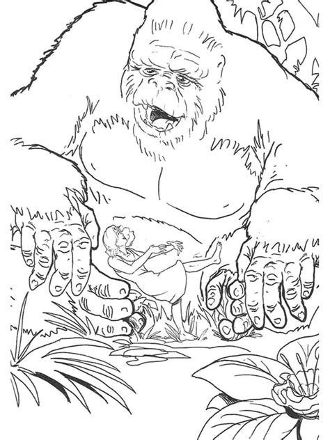 King Kong Coloring Pages Free Printable Coloring Pages The Best Porn