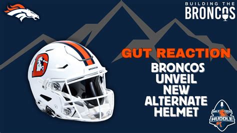 Gut Reaction Broncos Unveil New Snowcapped Alternate Helmet