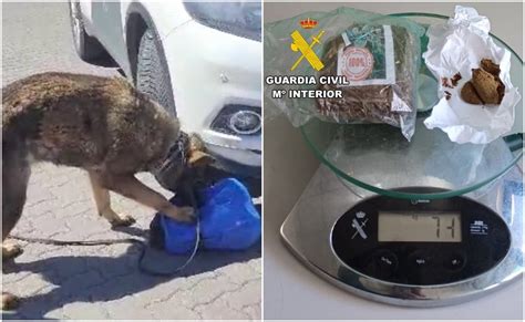 Detenido en la estación de Medina con 74 gramos de hachís un pasajero