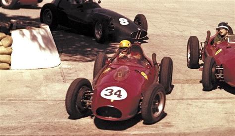 Luigi Musso Ferrari Dino 246 2nd 1958 Monaco Grand Prix Monaco