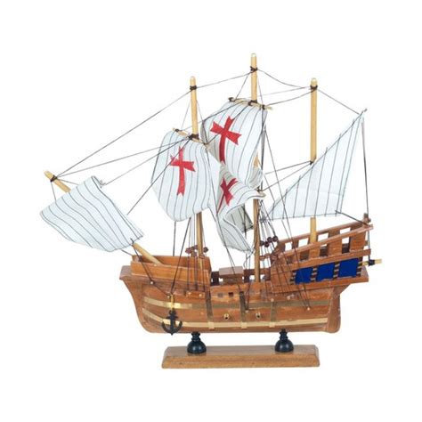 Figura Barco Santamaria Medidas Cm X Cm X Cm Material Madera