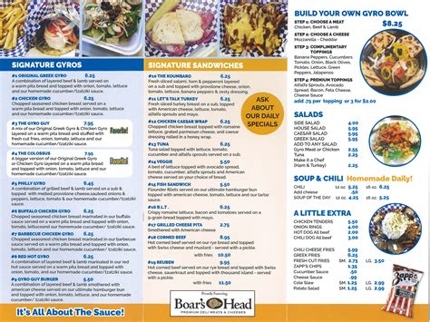 Gyro Guys Menu